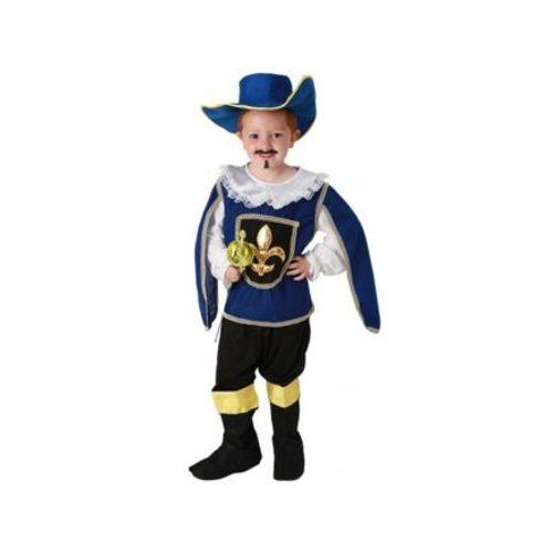 Deguisement Enfant Mousquetaire 4-6 Ans (Epee Et Moustache Non Inclus) - Costume Garcon