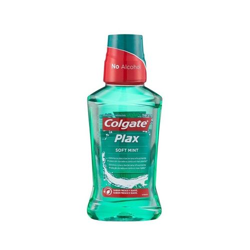 Colgate Plax Enjuague Bucal Multiproteccion Menta Verde Suave 250ml 