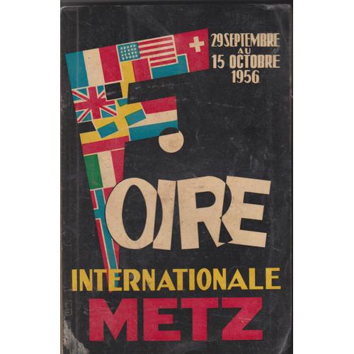 Foire Internationale De Metz 29 Sept Au 15 Oct 1956