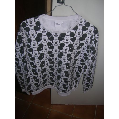 Sweat Disney Xs 14 Ans 62% Polyester,38% Coton.