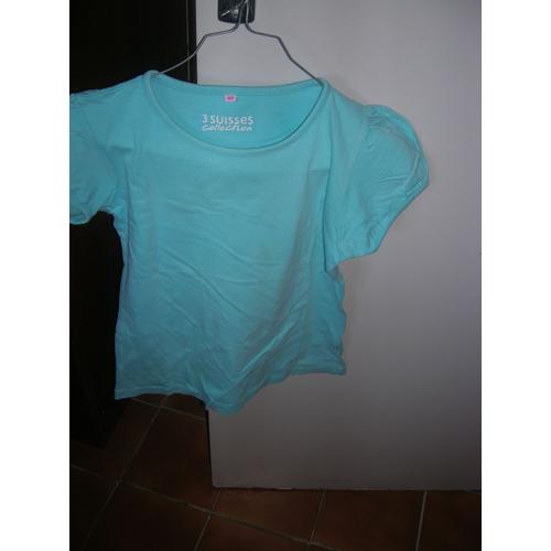 T-Shirt 3 Suisses Collection 12 Ans 100% Coton.