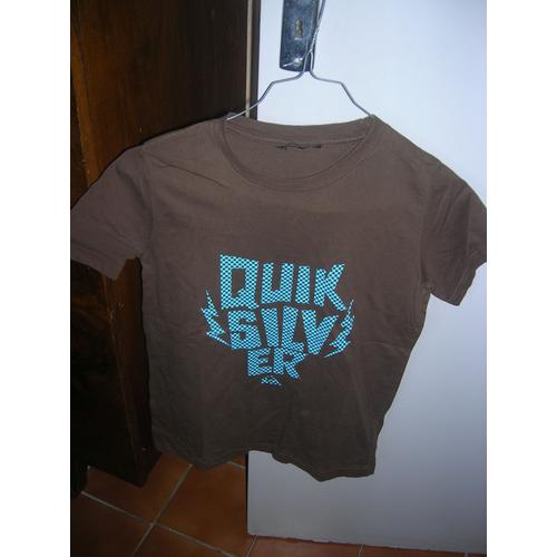 T-Shirt Quiksilver 12 Ans Coton.