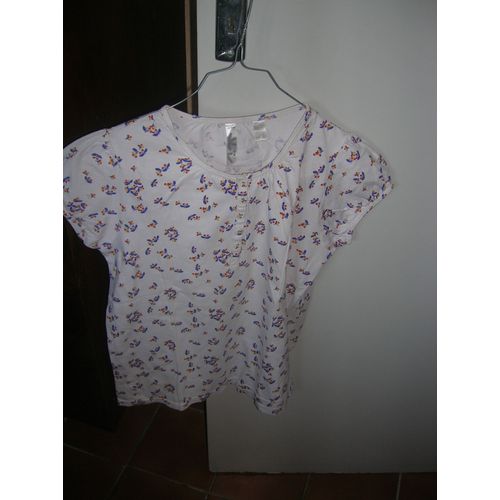 T-Shirt 5 Boutons Okaïdi 12 Ans Coton.