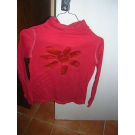 Tunique Col Roulé Désigual Manches Longues 9/10 Ans 100% Coton