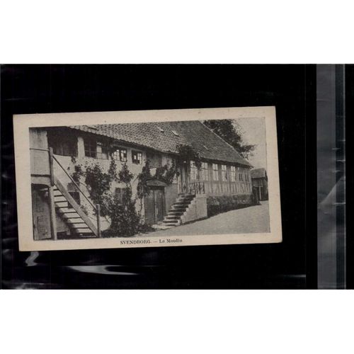 7 X 14 Cm Carte Postale En L Etat Sur Les Photos Svendborg Le Moulin