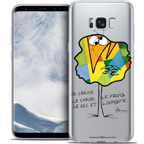 Caseink - Caseink Coque Housse Etui Pour Samsung Galaxy S8 (G950) [Licence Officielle Collector Les Shadoks® Design Chaud Ou Froid - Souple - Ultra Fin - Imprimé En France]