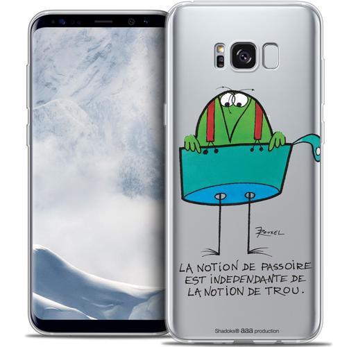 Caseink - Caseink Coque Housse Etui Pour Samsung Galaxy S8+/ Plus (G955) [Licence Officielle Collector Les Shadoks® Design La Passoire - Souple - Ultra Fin - Imprimé En France]