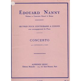 Contrebasse Concerto De Nanny