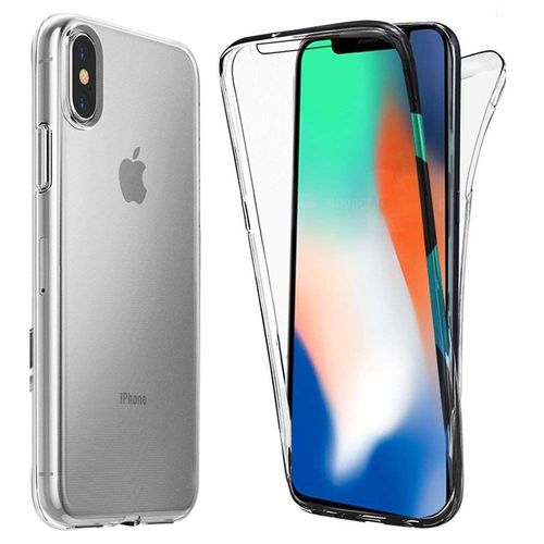 Coque Apple Iphone Xs Max/Xs Plus Protection Intégrale 360 Degrés Arrière Et Écran Avant Tpu Antichoc Transparente Smartphone 6.5 Pouces - Accessoires Pochette Exceptional Case ! ¿