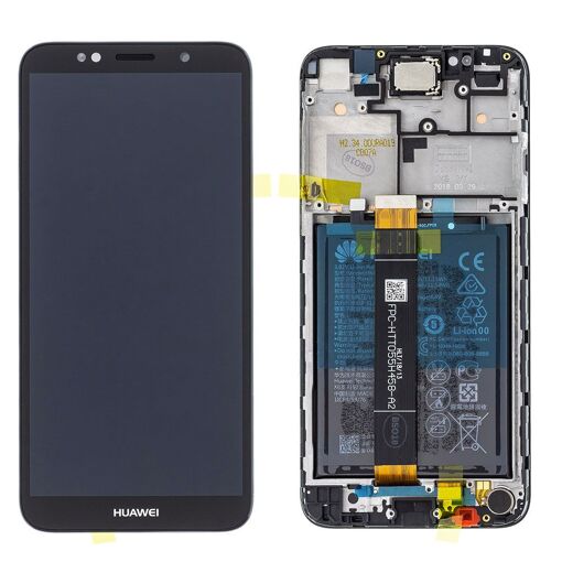 Ecran complet origine Huawei pour Y5 (2018) sur chassis avec