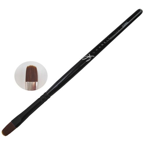 Pinceau Nº 3 À Poils De Martre Synthétique Pour Maquillage