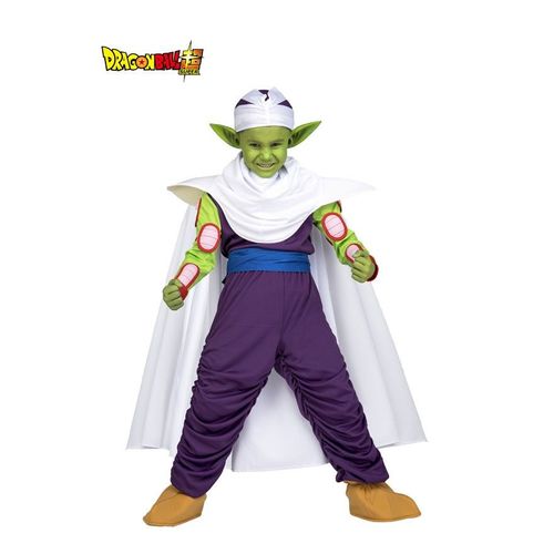 Déguisement De Piccolo De Dragon Ball Avec Oreilles Et Maquillage Pour Garç (Taille 13-14a)