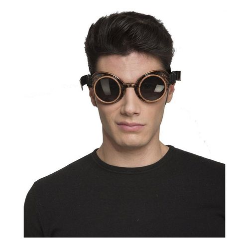 Lunettes De Steampunk Noires (Taille Unique)
