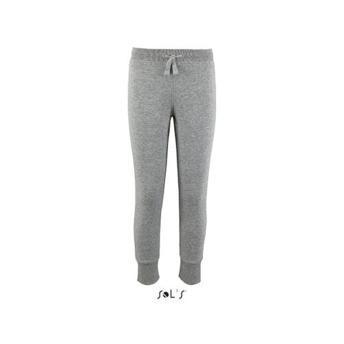 Pantalon Jogging Coupe Slim Enfant - 02121 - Gris Clair