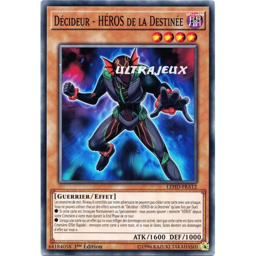 Yu-Gi-Oh! - Lehd-Fra12 - Décideur - Héros De La Destinée - Commune