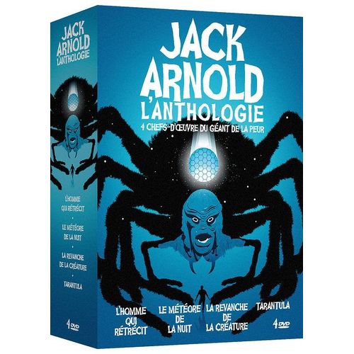 Jack Arnold, L'anthologie - 4 Chefs-D'oeuvre Du Géant De La Peur : L'homme Qui Rétrécit + Le Météore De La Nuit + La Revanche De La Créature + Tarantula - Pack