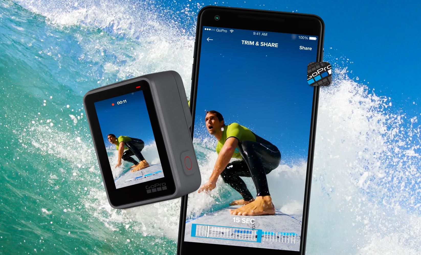 GoPro HERO7 Silver - Cam�ra de poche - fixable - 4K / 30 pi/s - 10.0 MP - Wi-Fi, Bluetooth - sous-marin jusqu'� 10 m image 1 | Rakuten