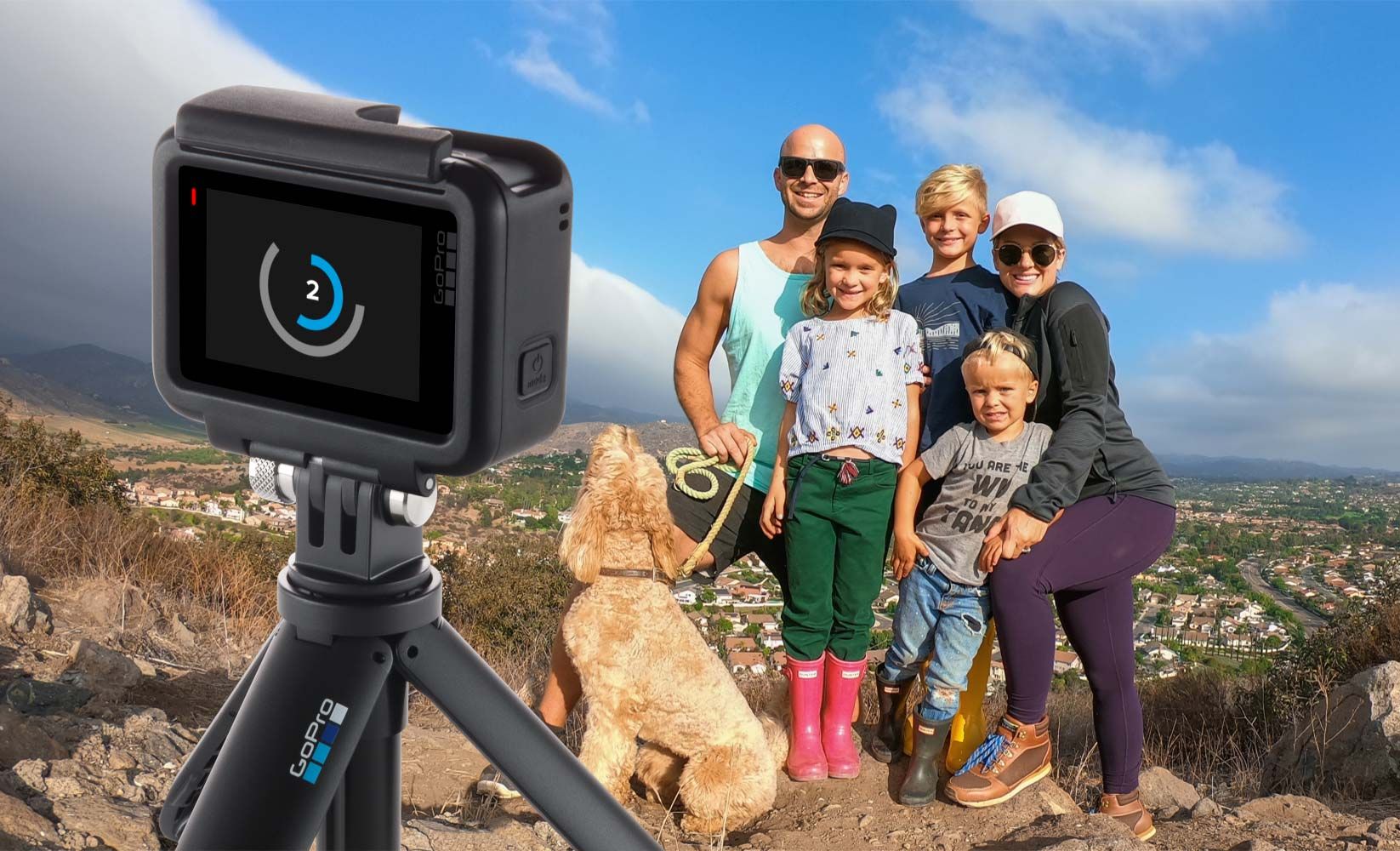 GoPro HERO7 Silver - Cam�ra de poche - fixable - 4K / 30 pi/s - 10.0 MP - Wi-Fi, Bluetooth - sous-marin jusqu'� 10 m image 1 | Rakuten