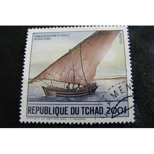 Embarcation À Voile Africaine