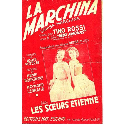 La Marchina. Les S¿Urs Etienne. A 35