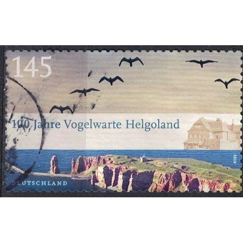 Allemagne 2010 Oblitéré Used Observatoire Des Oiseaux Helgoland Su