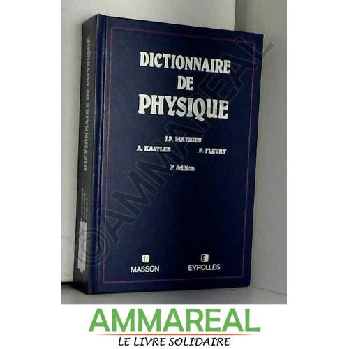 Dictionnaire De Physique