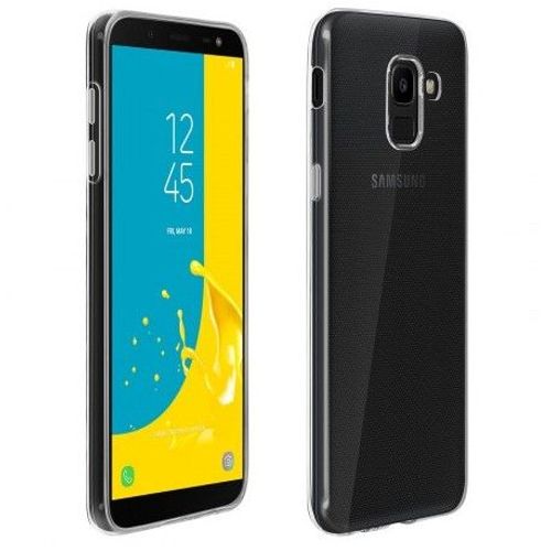 Coque Silicone Transparente Pour Samsung J6 2018