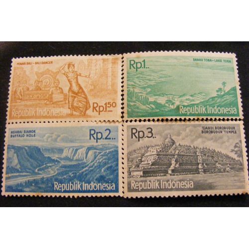 Timbres Indonésie -