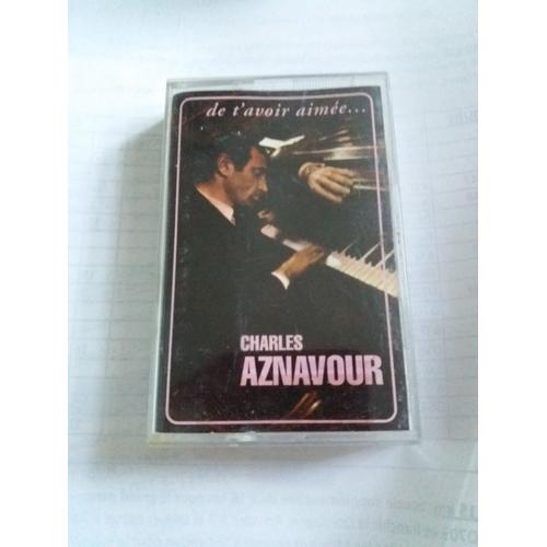 Aznavour Cassette Audio "De T'avoir Aimée" 95