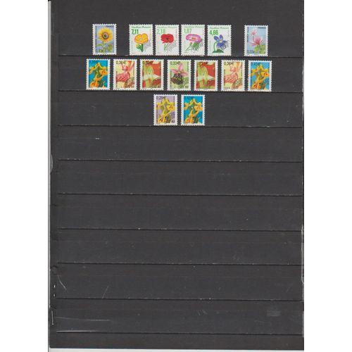 France 15 Timbres Serie Preobliteres Neufs*