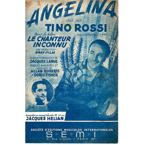 Angélina. Tino Rossi. A 35