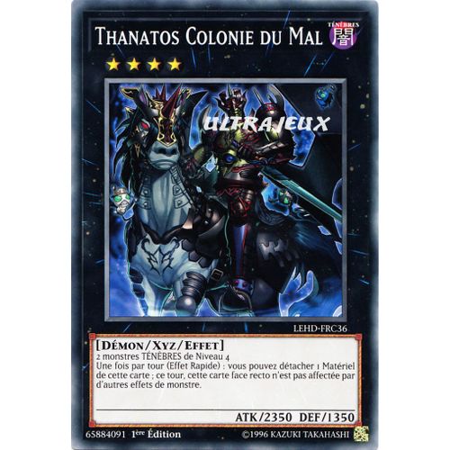 Yu-Gi-Oh! - Lehd-Frc36 - Thanatos Colonie Du Mal - Commune