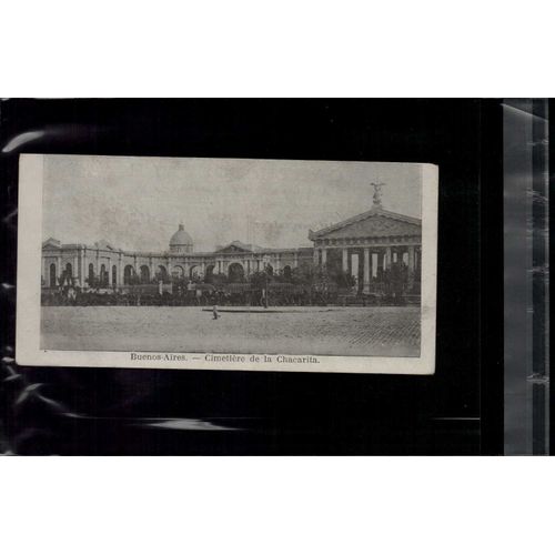 7 X 14 Cm Carte Postale En L Etat Sur Les Photos Buenos Aires Cimetière De La Chacarita