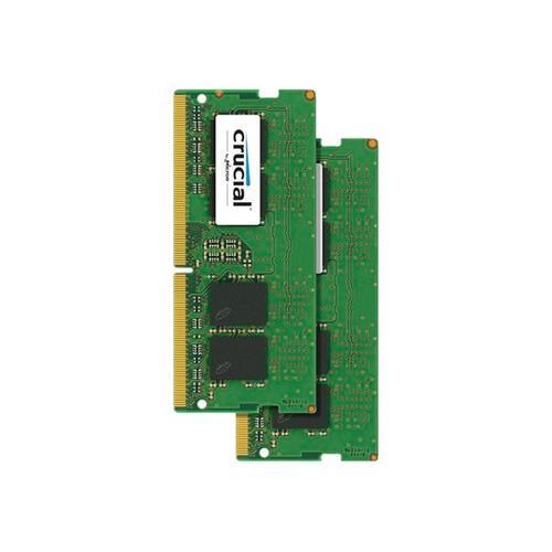 Crucial - DDR4 - module - 8 Go - SO DIMM 260 broches - 2400 MHz / PC4-19200 - CL17 - 1.2 V - mémoire sans tampon - non ECC