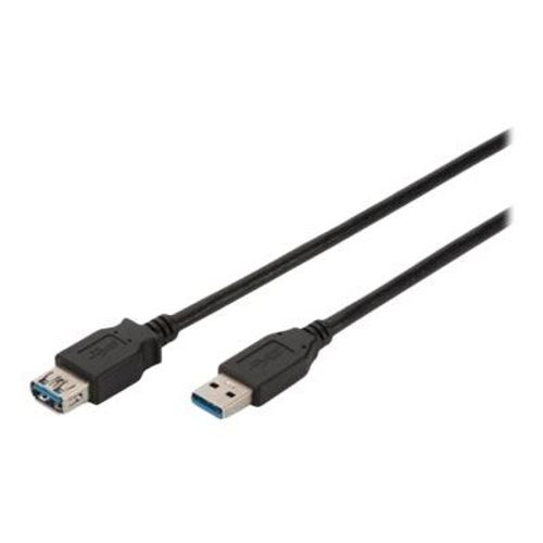 ASSMANN - Rallonge de câble USB - USB type A (M) pour USB type A (F) - USB 3.0 - 3 m - noir