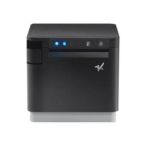 Star mC-Print3 MCP31 LB BK E+U - Imprimante de reçus - thermique direct - Rouleau (8 cm) - 203 dpi - jusqu'à 250 mm/sec - USB, LAN, Bluetooth, hôte USB, Lightning - outil de coupe - noir