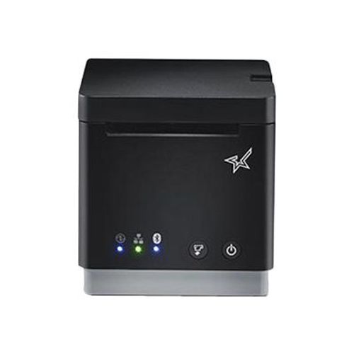 Star mC-Print2 MCP20 BK E+U - Imprimante de reçus - thermique direct - Rouleau (5,8 cm) - 203 dpi - jusqu'à 100 mm/sec - USB, LAN - outil de coupe - noir