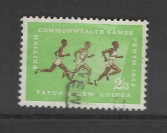 Papouasie-Nouvelle Guinée, Timbre-Poste Y & T N° 52 Oblitéré Jeux Du Commonwealth, 1962