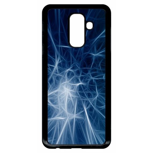 Coque Galaxy A6+ (2018) - Nebuleux - Noir