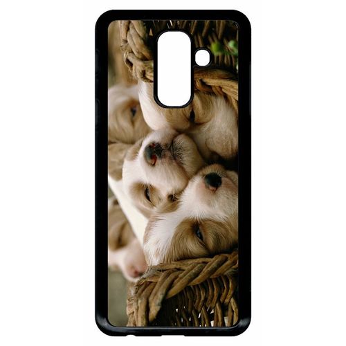 Coque Galaxy A6+ (2018) - Panier A Chiots - Noir