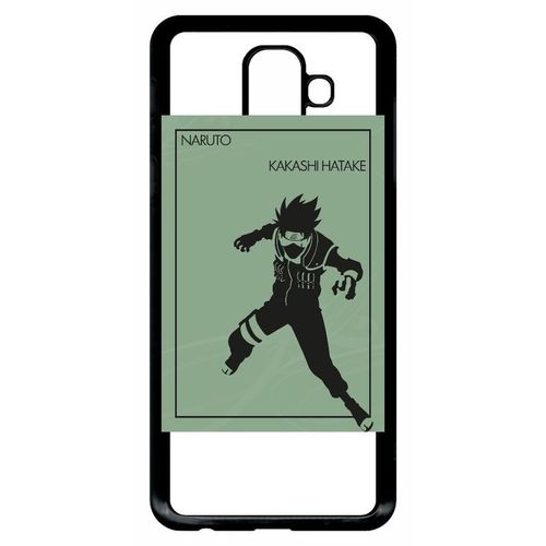 Coque Galaxy A6+ (2018) - Naruto Kakashi Hatake - Noir