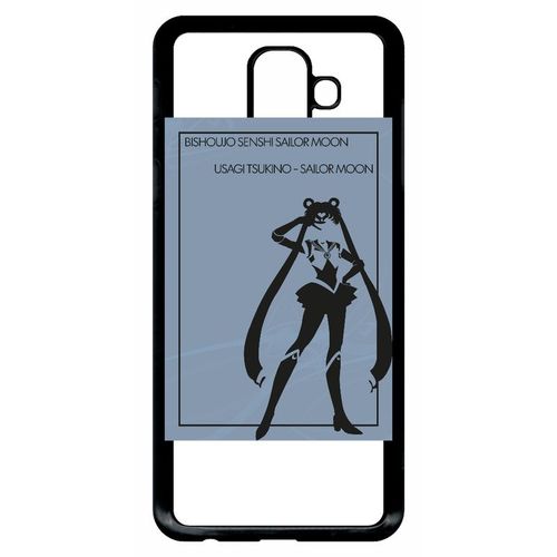 Coque Galaxy A6+ (2018) - Sailor Moon - Noir