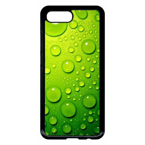 Coque Honor 10 - Goutte D Eau Verte - Noir