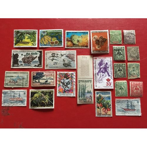 23 Timbres Calédonie/Waliis Futuna Lot 3