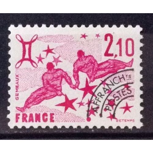 Préoblitéré Signes Zodiaque - Gémeaux 2,10 (Impeccable N° 157) Neuf** Luxe (= Sans Trace De Charnière) - France Année 1978 - N21928