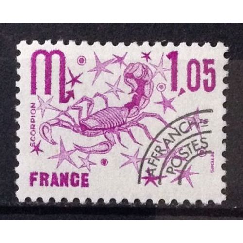 Préoblitéré Signes Zodiaque - Scorpion 1,05 (Impeccable N° 148) Neuf** Luxe (= Sans Trace De Charnière) - France Année 1977 - N21921