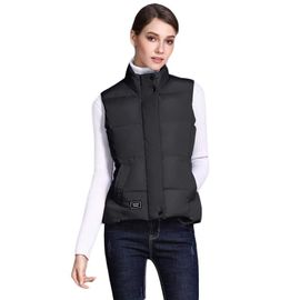 doudoune a manche courte femme