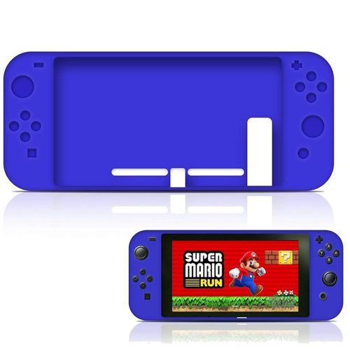 Housse Étui Silicone De Protection Pour Console Nintendo Switch - Bleu