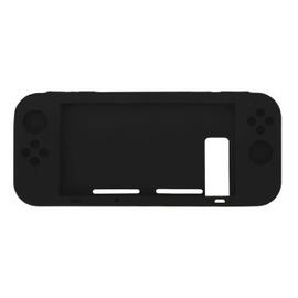 Housse étui silicone de protection pour console Nintendo Switch - Noir