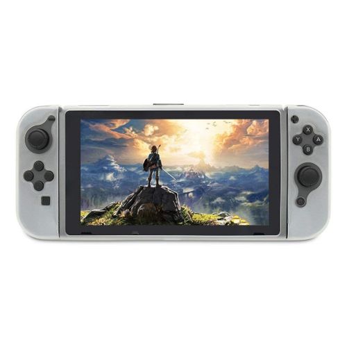 Housse Étui Silicone De Protection Pour Console Nintendo Switch - Blanc